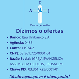 FAÇA SUA DOAÇÃO
